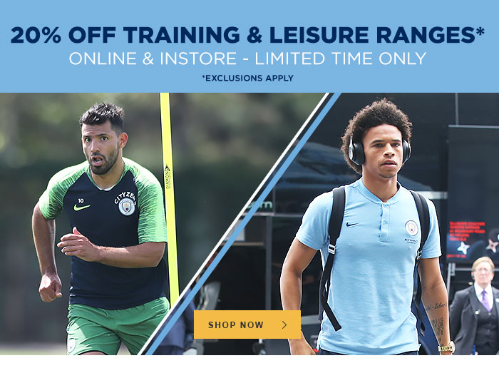 20% Off Training & Leisure